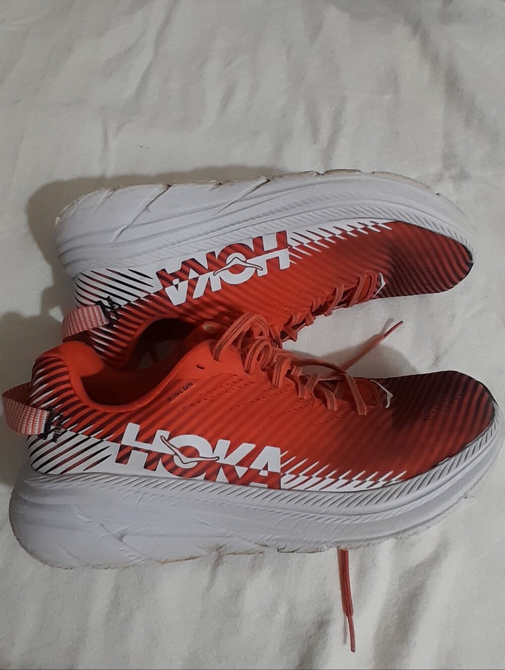 Hoka One One Orange Gradient Running Shoes
